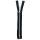 Black Glow in the Dark White 7" Zipper